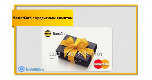 Банковская платежная карта Билайн MasterCard Банковская платежная карта Билайн MasterCard