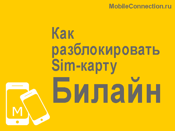 Как разблокировать Sim-карту Билайн