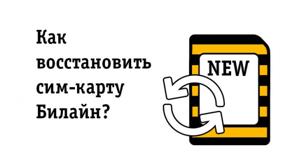 Как восстановить симку Билайн Как восстановить симку Билайн